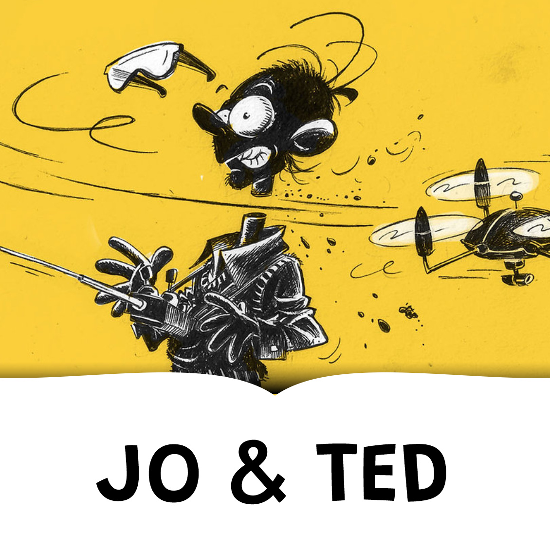 Watoo Festival international de bande dessinée à Plan-les-Ouates, Genève, Jo & Ted