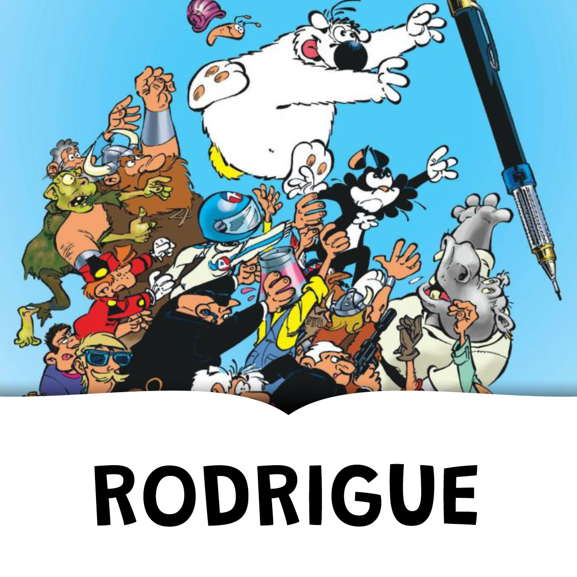 Watoo Festival international de bande dessinée à Plan-les-Ouates, Genève, Rodrigue