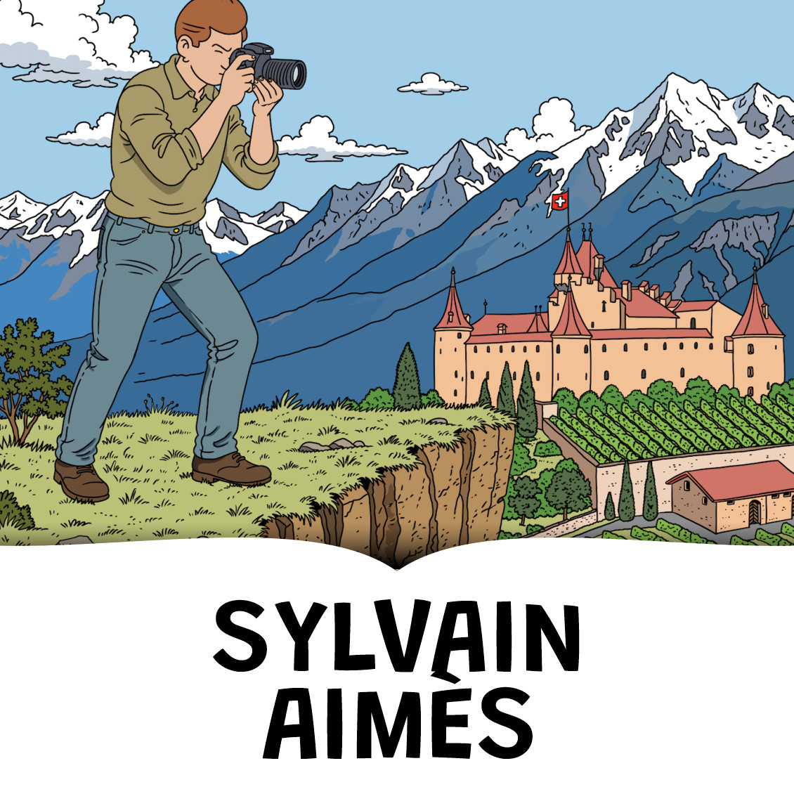 Watoo Festival international de bande dessinée à Plan-les-Ouates, Genève, Sylvain Aimès
