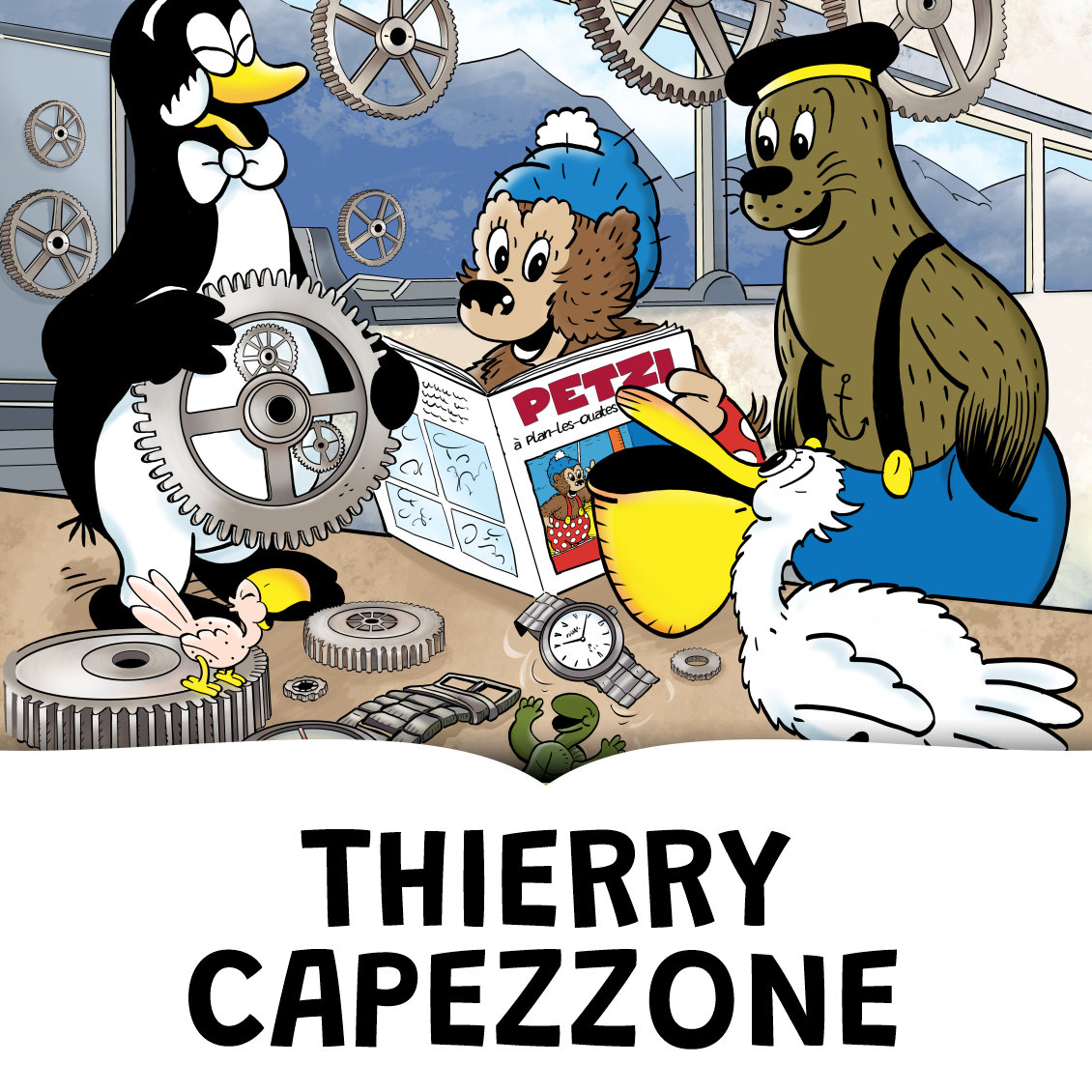 Watoo Festival international de bande dessinée à Plan-les-Ouates, Genève, Thierry Capezzone